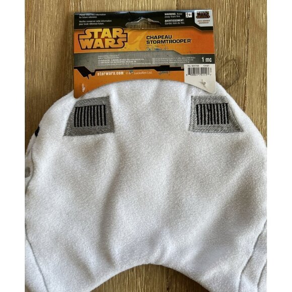 Star Wars Stormtrooper Laplander Beanie Hat  Youth 8+ NEW Embroidered - Picture 3 of 4
